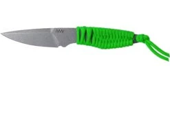 ANV P100 Sleipner, Neon Green Paracord, ANVP100-009, Black Kydex Sheath, Cuchillo De Cuello