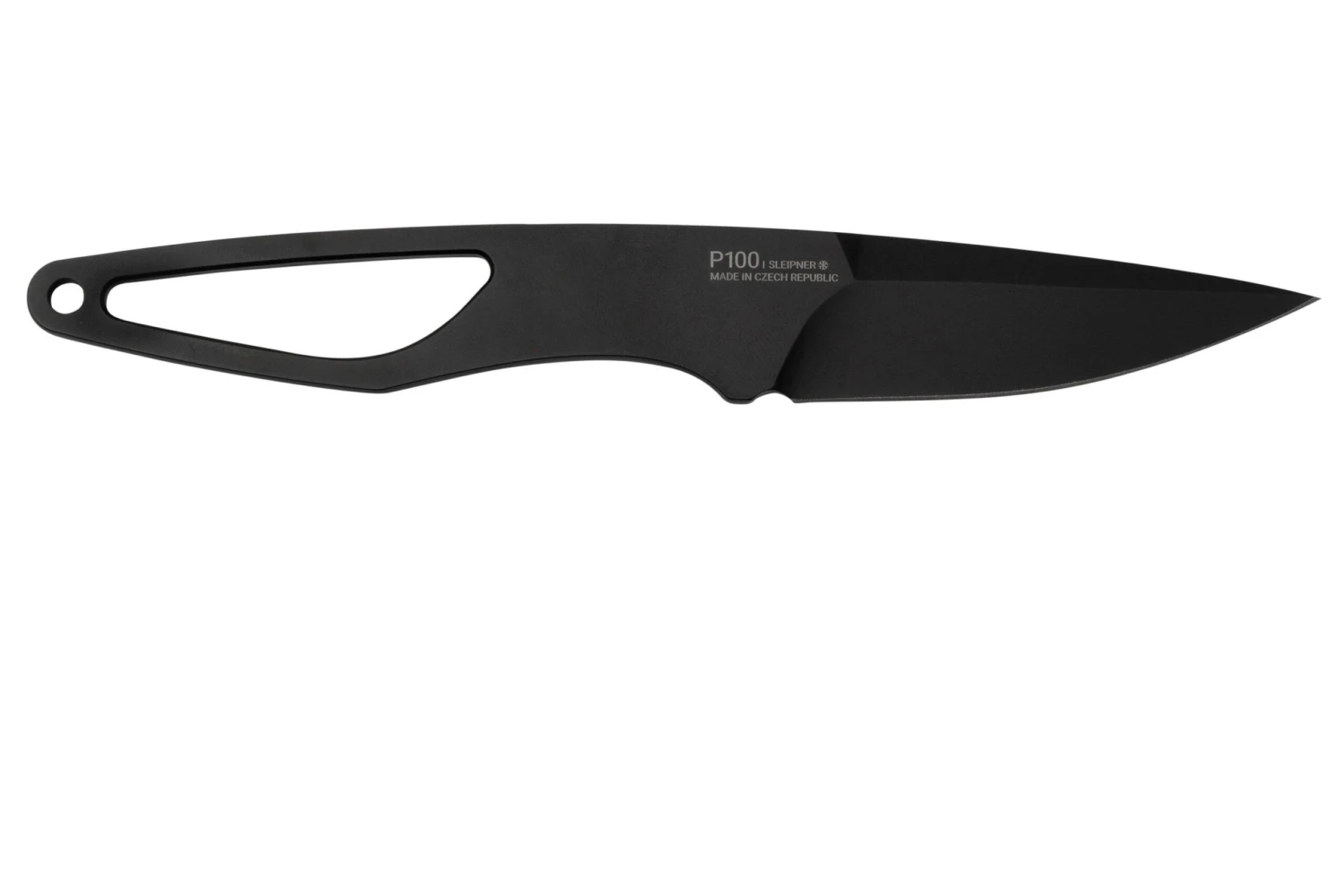 ANV Knives P100 Sleipner Cerakote, No Paracord, P100-036, Black Kydex Sheath, Cuchillo De Cuello - Imagen 2