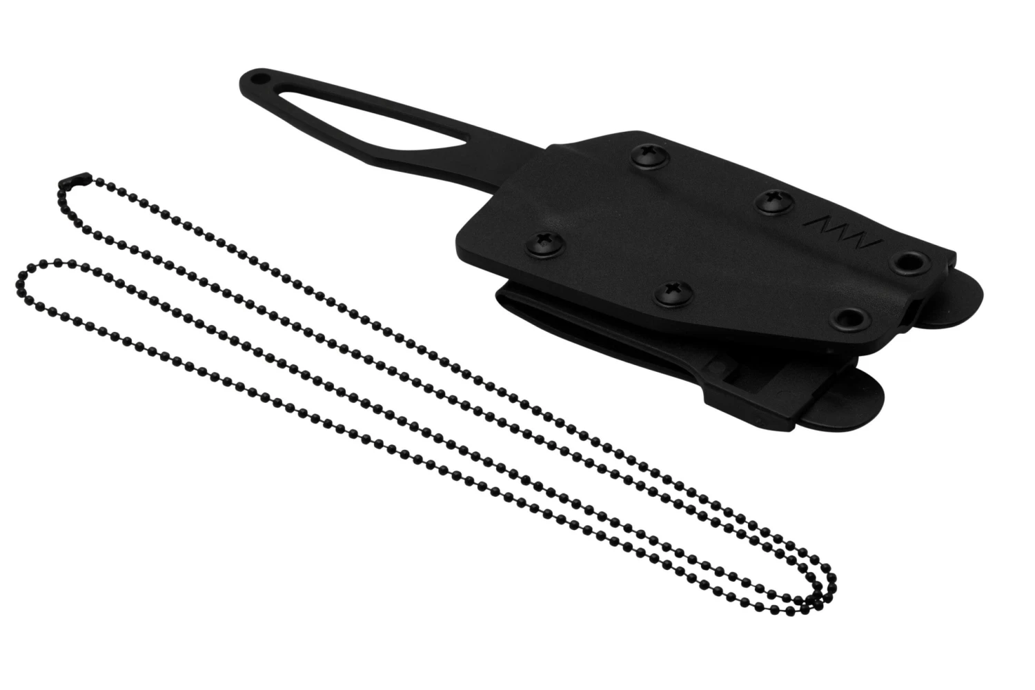 ANV Knives P100 Sleipner Cerakote, No Paracord, P100-036, Black Kydex Sheath, Cuchillo De Cuello - Imagen 6