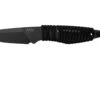 ANV Knives P100 Sleipner Cerakote, Black Paracord, P100-037, Black Kydex Sheath, Cuchillo De Cuello
