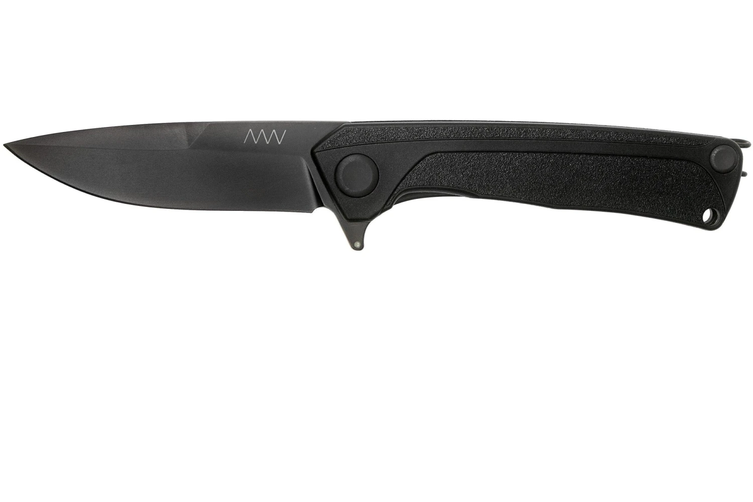 ANV Knives Z100 Sleipner, Black DLC, GRN, Linerlock Z100-048 Navaja