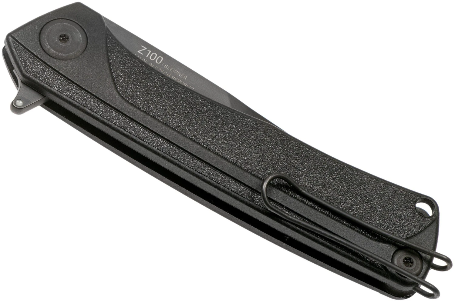 ANV Knives Z100 Sleipner, Black DLC, GRN, Linerlock Z100-048 Navaja - Imagen 4