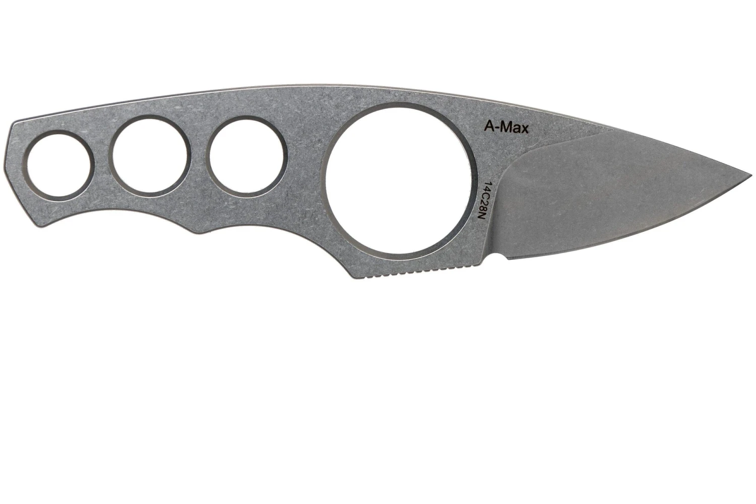 Amare Knives A-Max Stonewashed AM-SW Cuchillo De Cuello, Uli Hennicke Design - Imagen 2