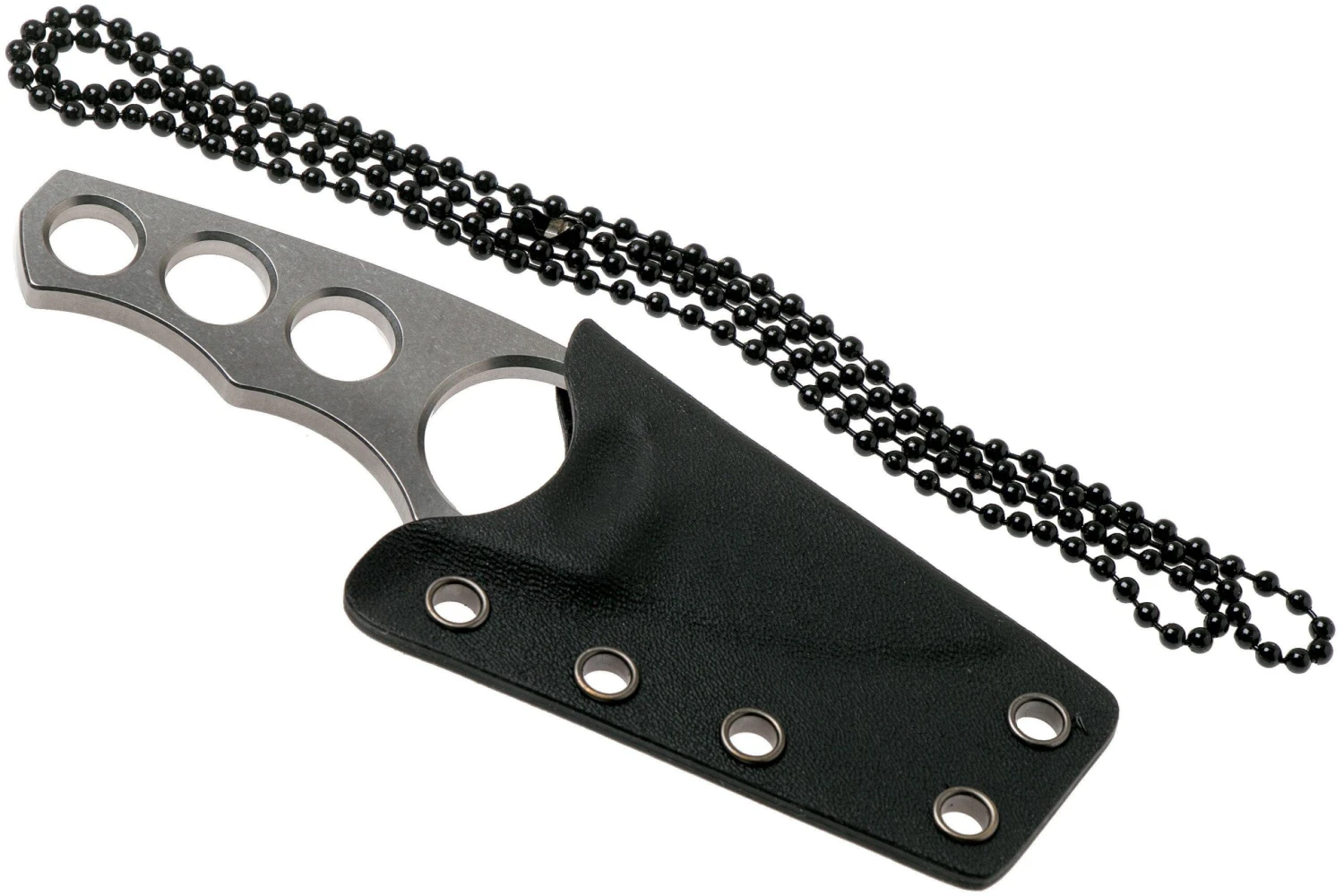 Amare Knives A-Max Stonewashed AM-SW Cuchillo De Cuello, Uli Hennicke Design - Imagen 4