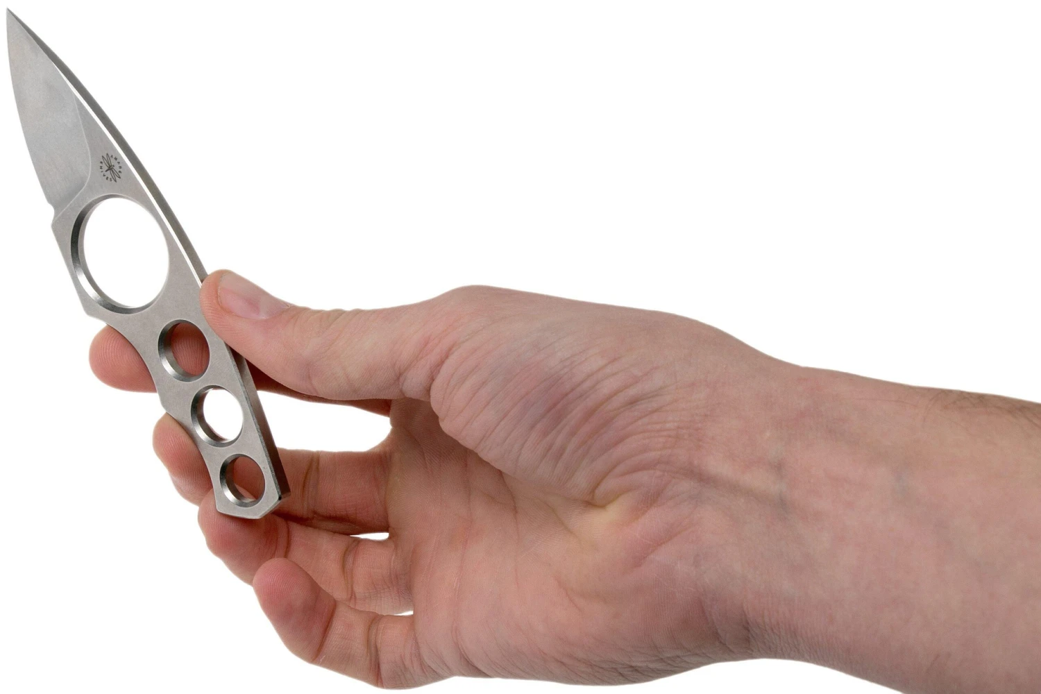 Amare Knives A-Max Stonewashed AM-SW Cuchillo De Cuello, Uli Hennicke Design - Imagen 5