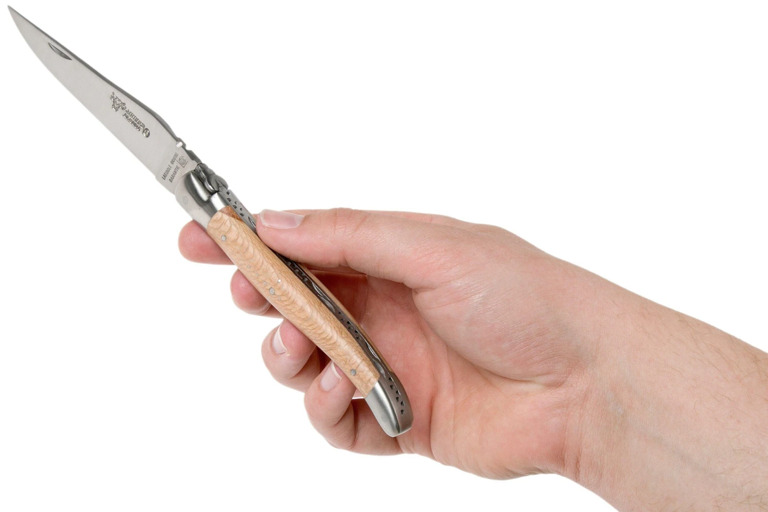 Laguiole En Aubrac Classic 12cm De Madera De Plátano L0212PYNI/FSB1 - Imagen 8
