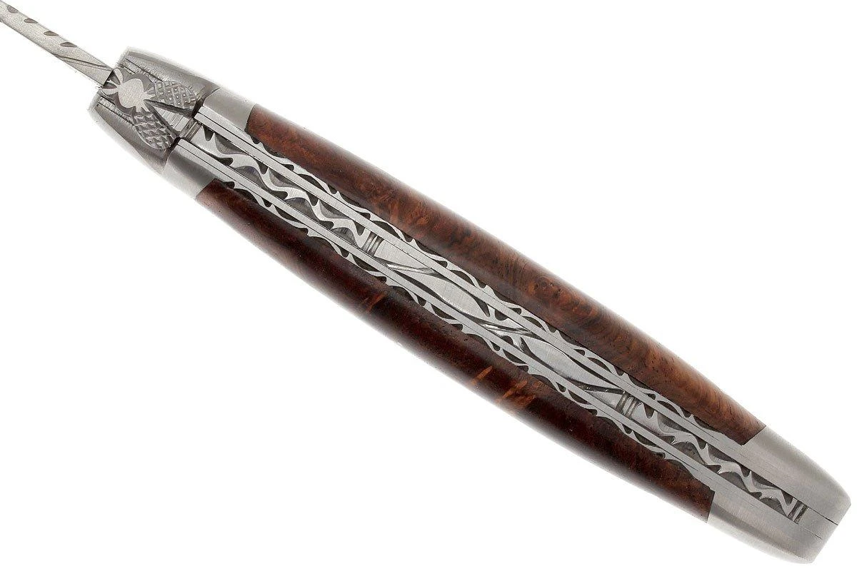 Laguiole En Aubrac 12cm Double Plates, Palissander Limado A Mano, L0712LPI-FSB1 - Imagen 5