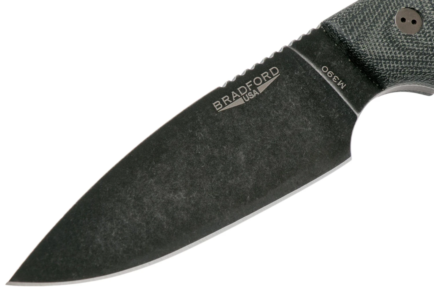 Bradford Guardian 4, 3D Black Micarta Guardian 4 M390, Full Flat Nimbus 4FH-101N - Imagen 3