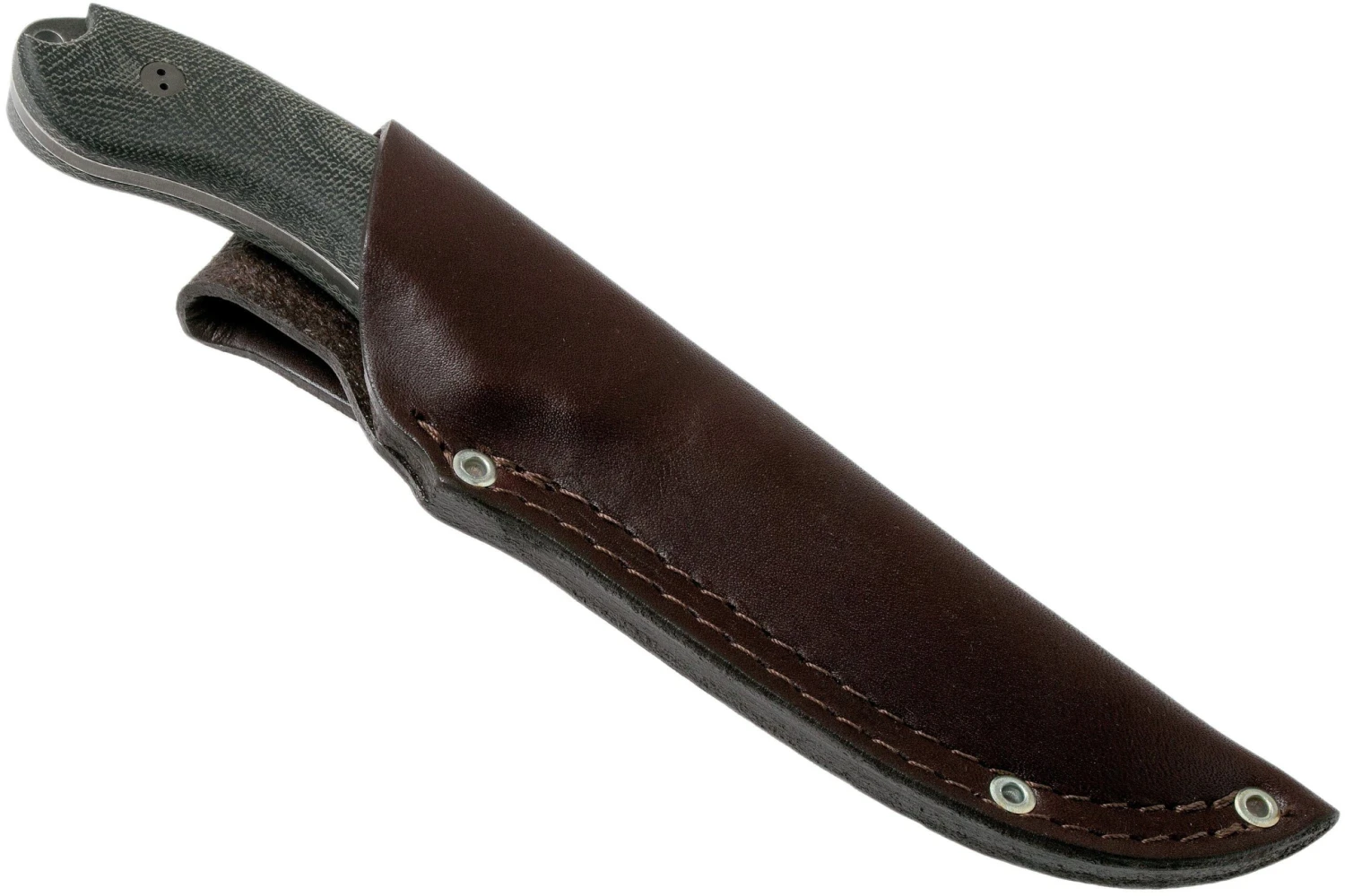 Bradford Guardian 4, 3D Black Micarta Guardian 4 M390, Full Flat Nimbus 4FH-101N - Imagen 7