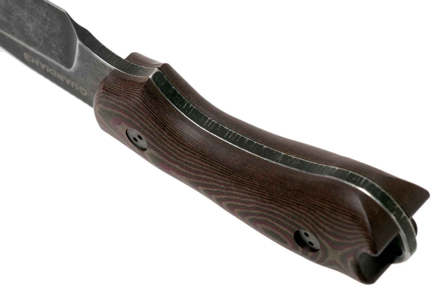 Bradford Guardian 3, 3D Brown-Red Richlite, M390 False Edge Nimbus Knivesandtools Exclusive - Imagen 4