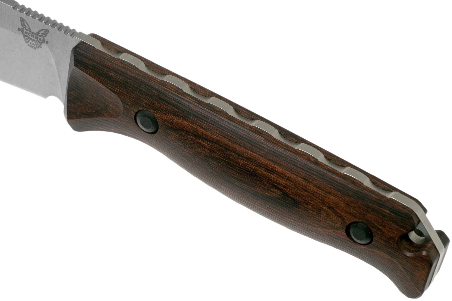 Benchmade Saddle Mountain Skinner Wood 15002 Cuchillo De Caza - Imagen 5