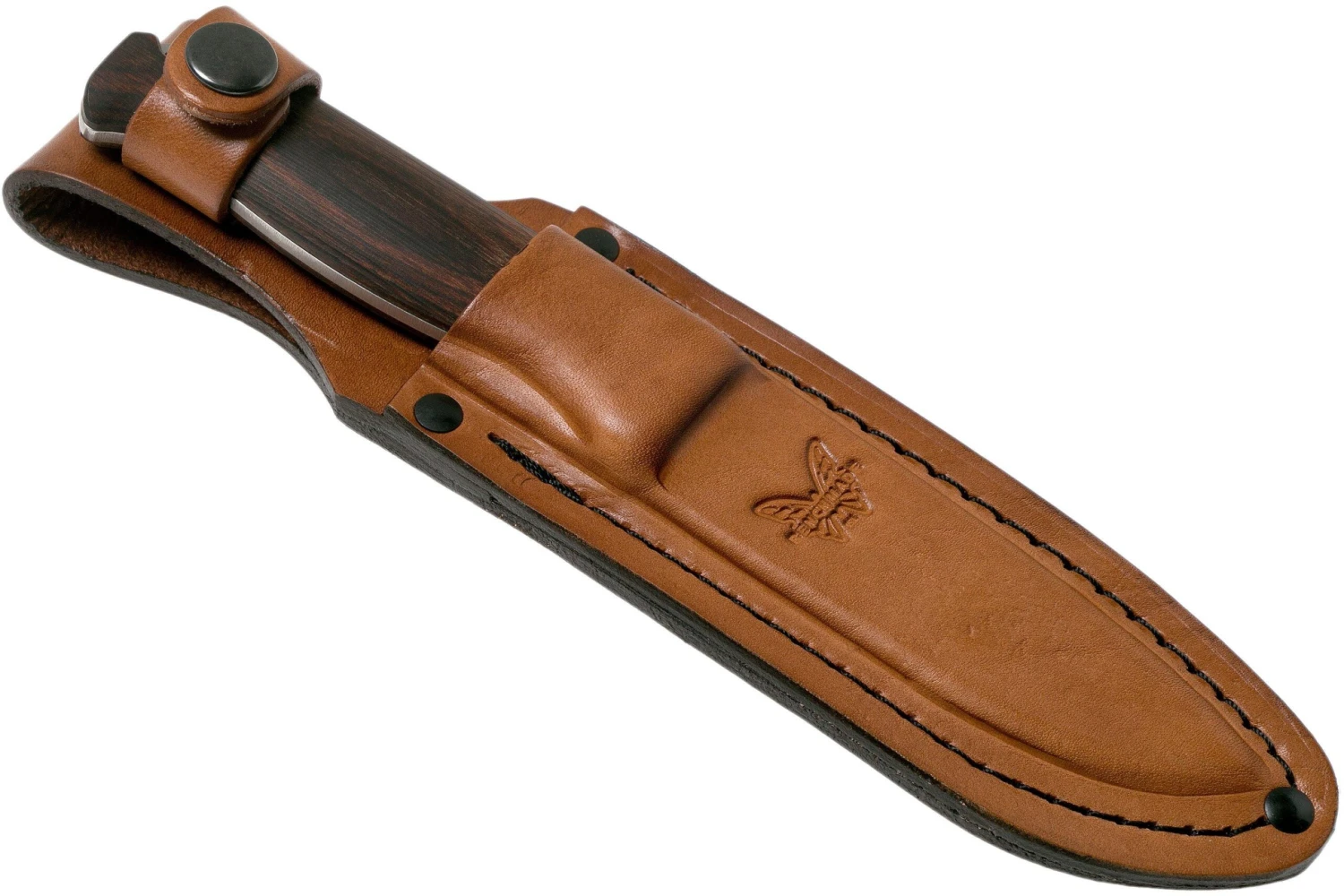 Benchmade Saddle Mountain Skinner Wood 15002 Cuchillo De Caza - Imagen 6