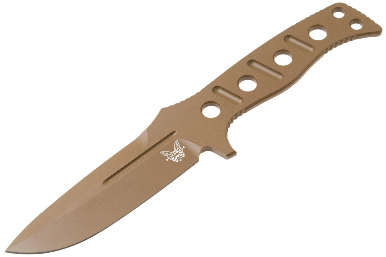 Benchmade 375FE-1 Flat Earth, Sibert Adamas Cuchillo Fijo, Shane Sibert Design - Imagen 3