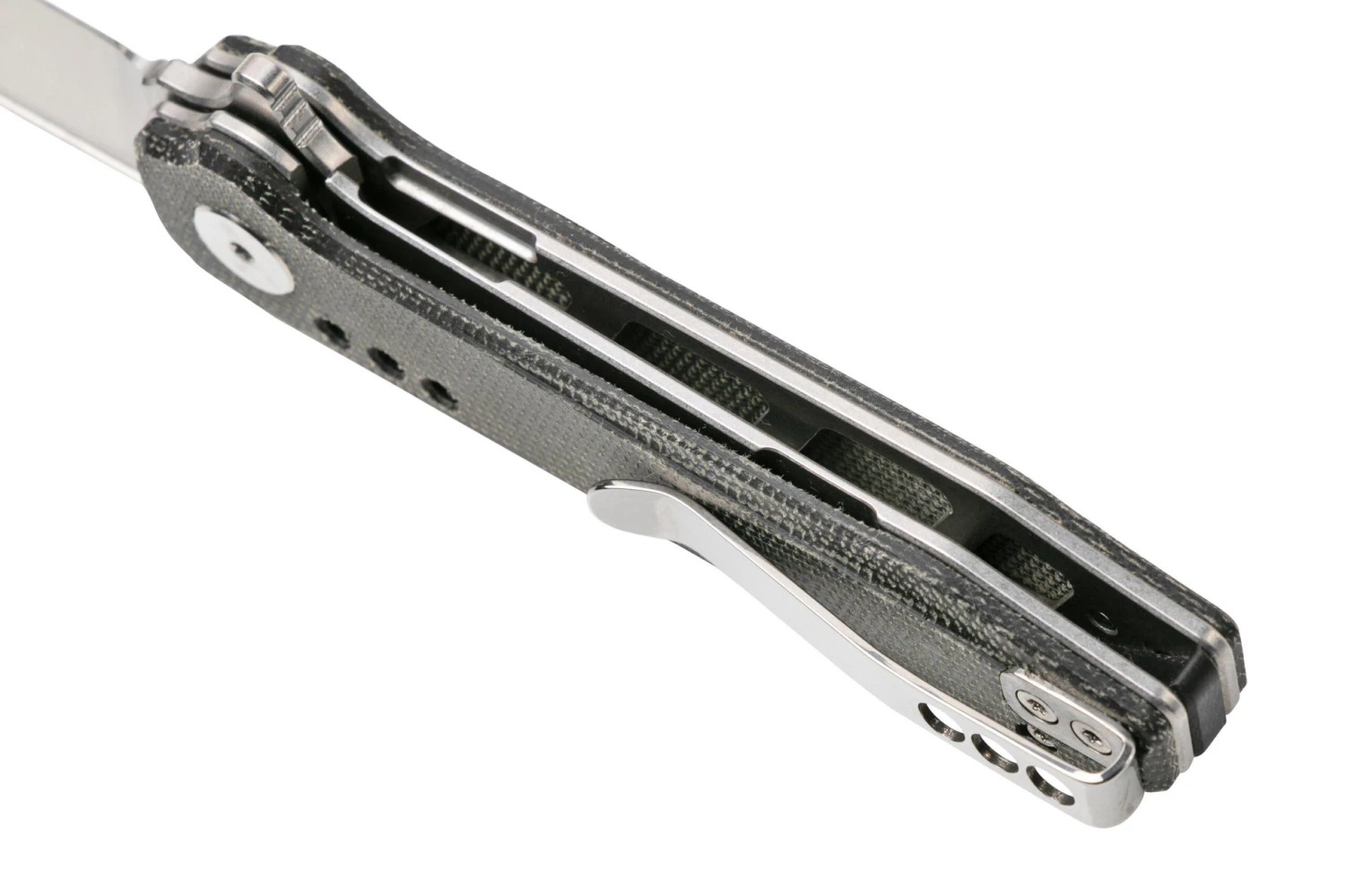 Bestech Syntax BG41D Stonewashed, Black Micarta Navaja - Imagen 5