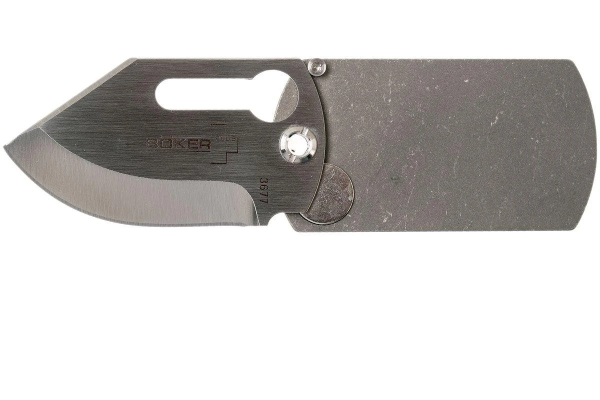 Böker Plus Dog Tag Knife 01BO210 Navaja, John Kubasek Design