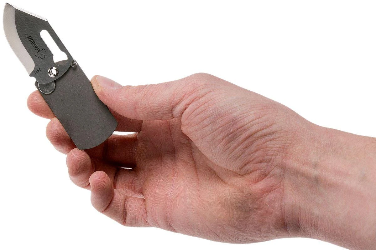 Böker Plus Dog Tag Knife 01BO210 Navaja, John Kubasek Design - Imagen 6