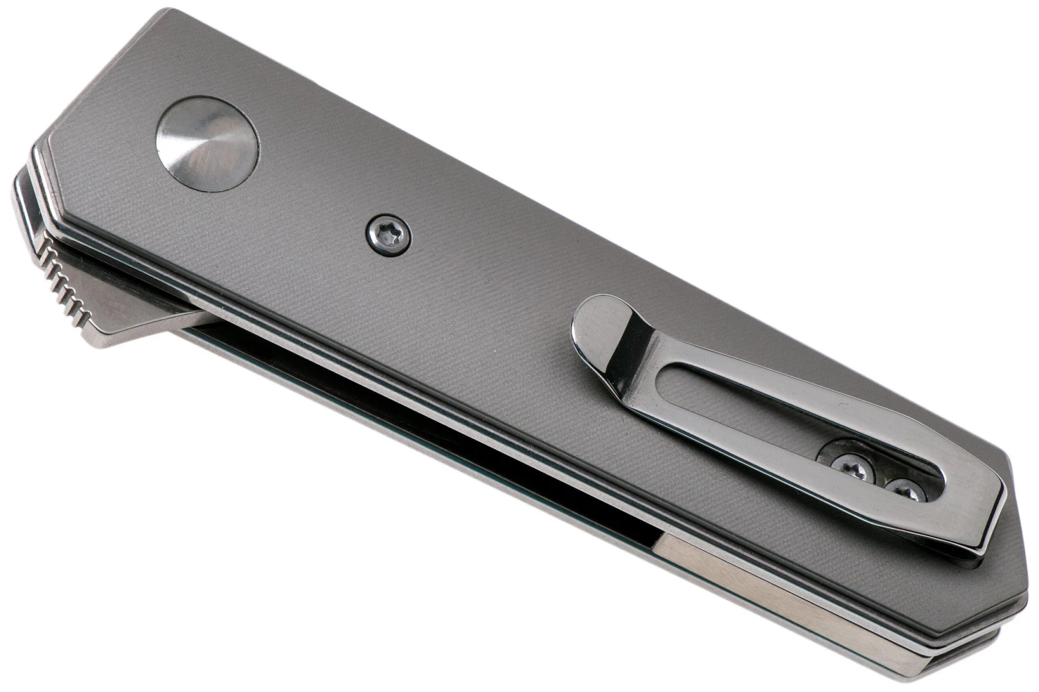 Böker Plus Kwaiken Stubby Titanium 01BO226 Navaja, Diseño Lucas Burnley - Imagen 4