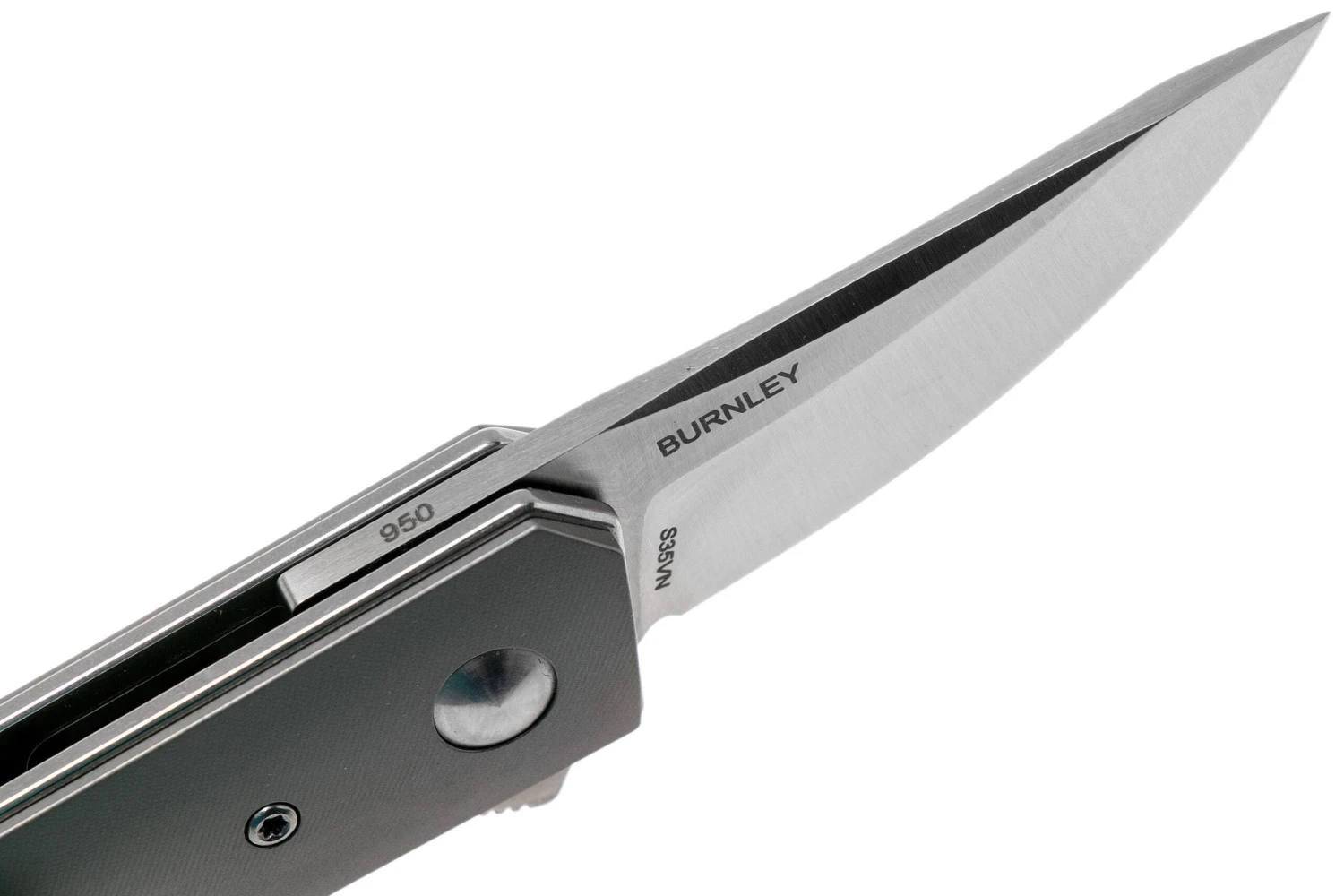 Böker Plus Kwaiken Stubby Titanium 01BO226 Navaja, Diseño Lucas Burnley - Imagen 6