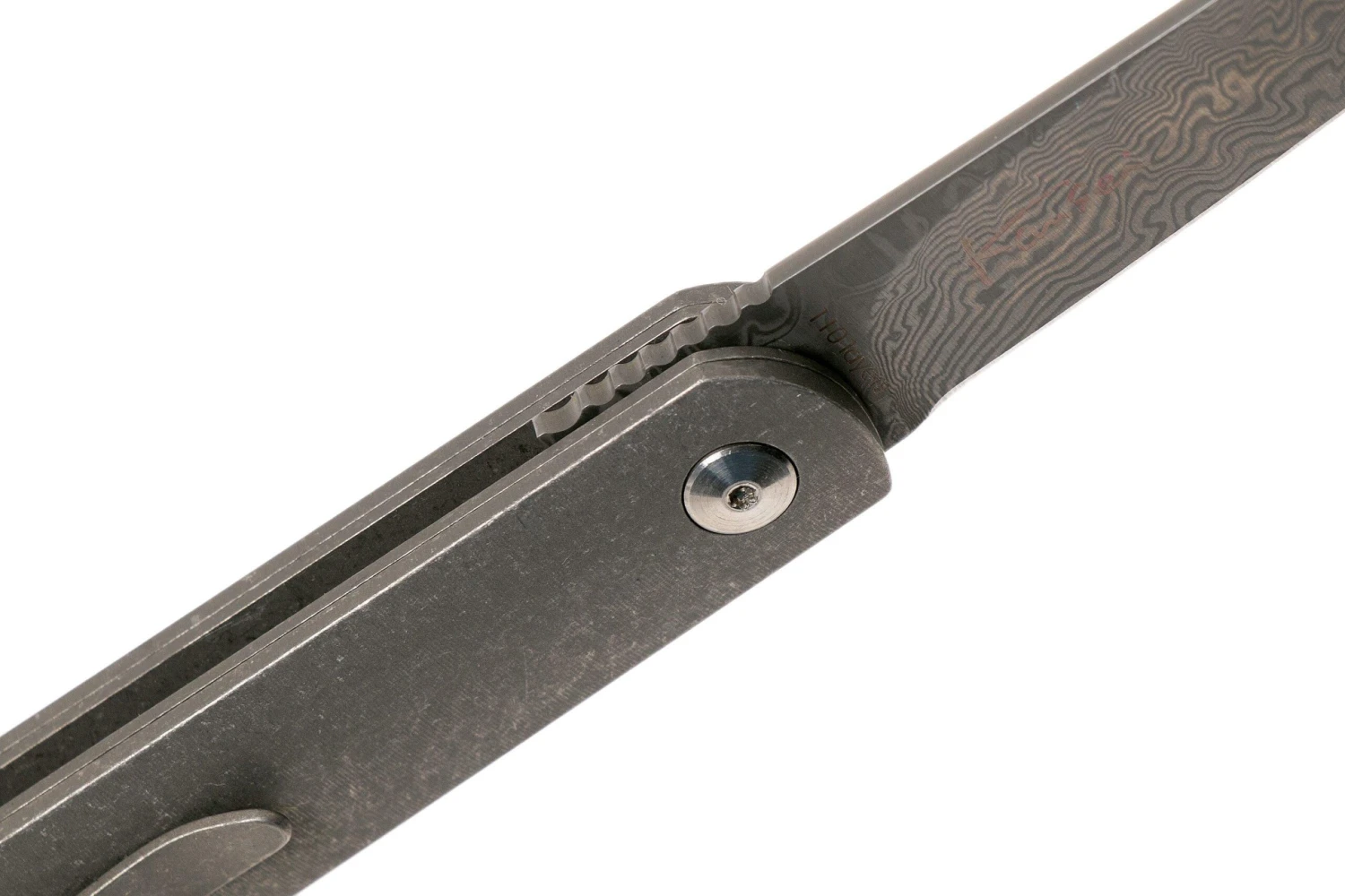 Böker Plus Nori Damascus 01BO897DAM Navaja, Kansei Matsuno Design - Imagen 6