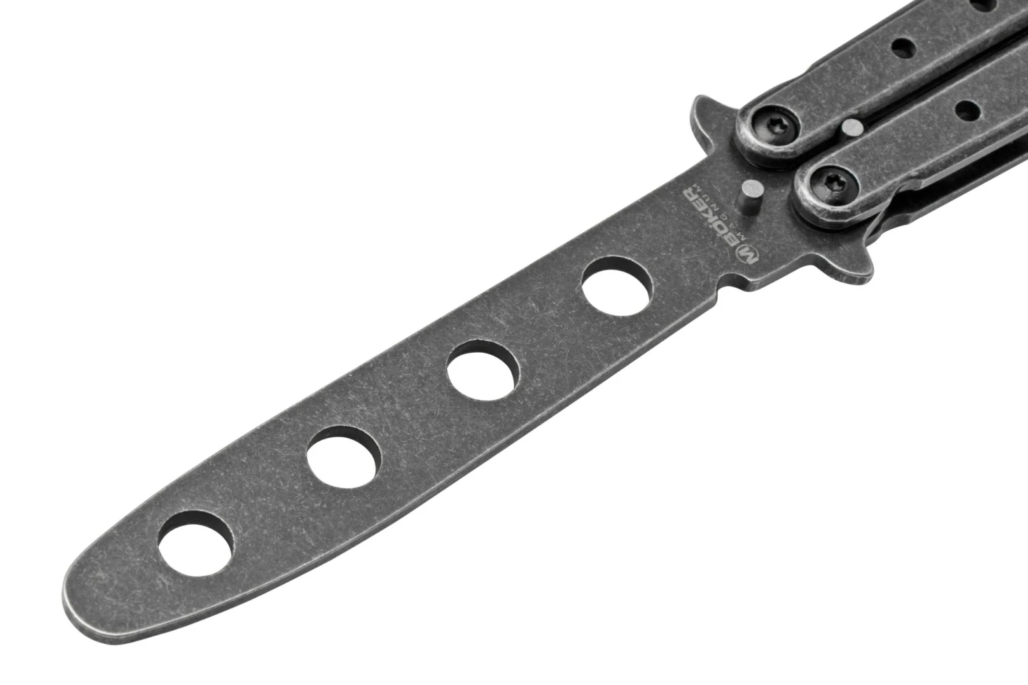 Böker Magnum Balisong Trainer 2nd Gen 01MB612 Cuchillo Mariposa - Imagen 3