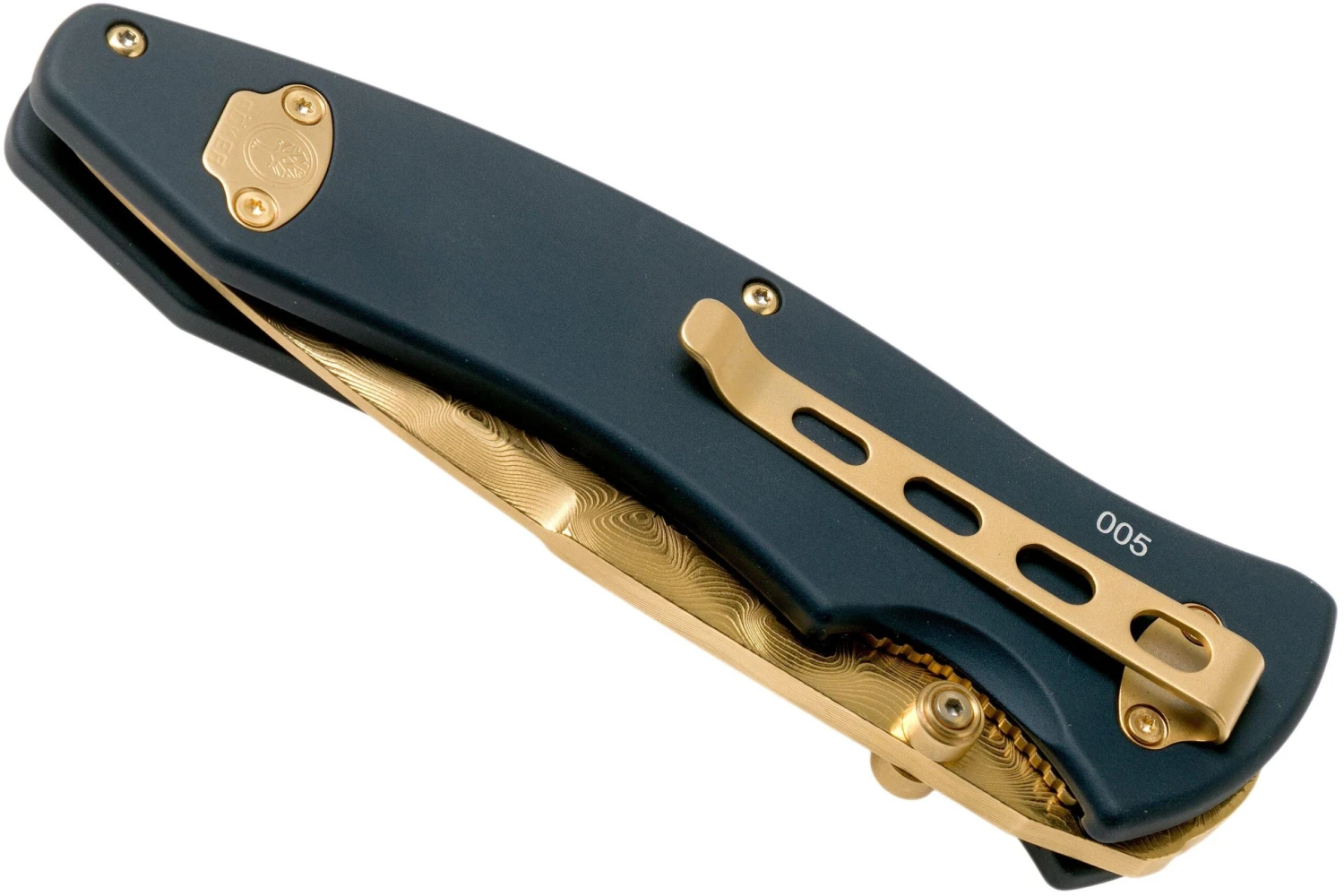 Böker Tirpitz Damast Gold Limited Edition 110194DAM Navaja - Imagen 5