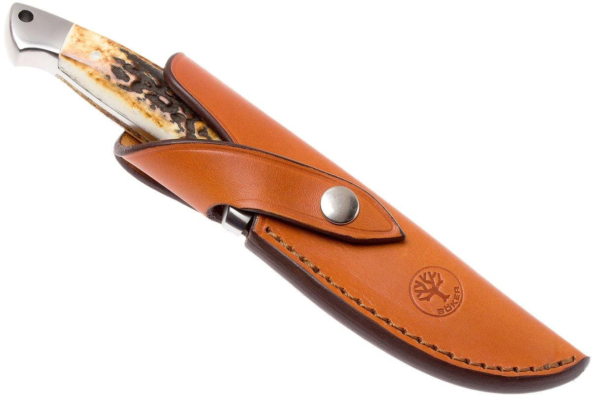 Böker Vollintegral 2.0 Cuerno De Venado 121586 Cuchillo De Caza - Imagen 7