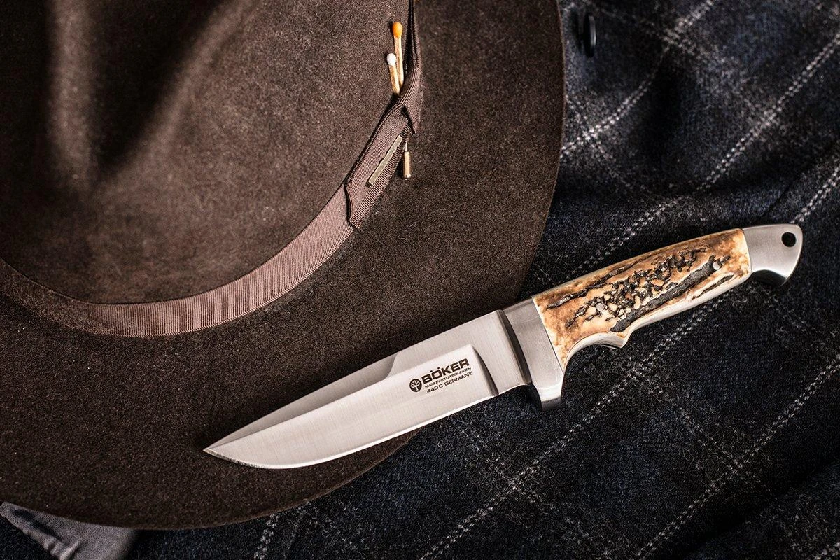 Böker Vollintegral 2.0 Cuerno De Venado 121586 Cuchillo De Caza - Imagen 9