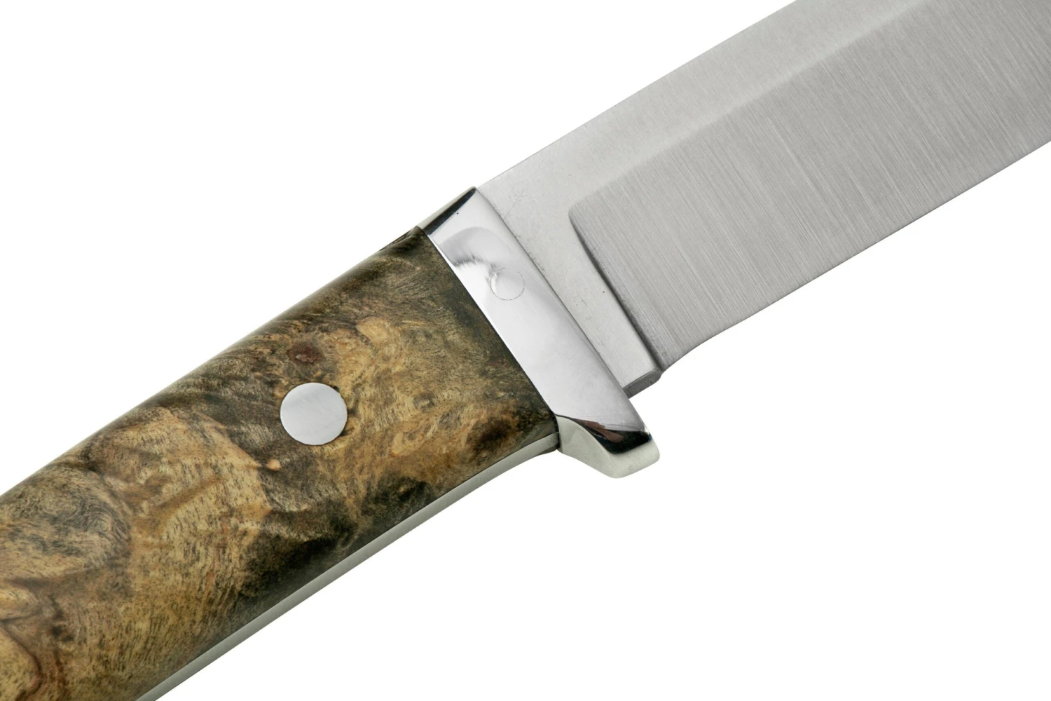 Bark River Classic Drop Point Hunter CPM S45VN Buckeye Burl, Cuchillo Fijo - Imagen 5