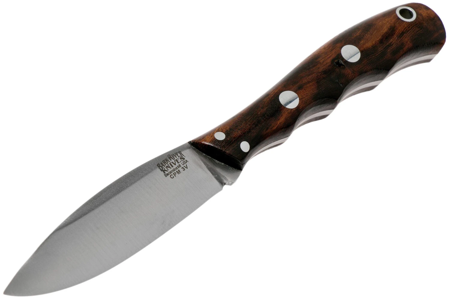 Bark River Lil’ Canadian CPM 3V Desert Ironwood Cuchillo Fijo - Imagen 3