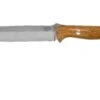 Bark River Bravo 1.5 A2 Natural Canvas Micarta Cuchillo De Exterior