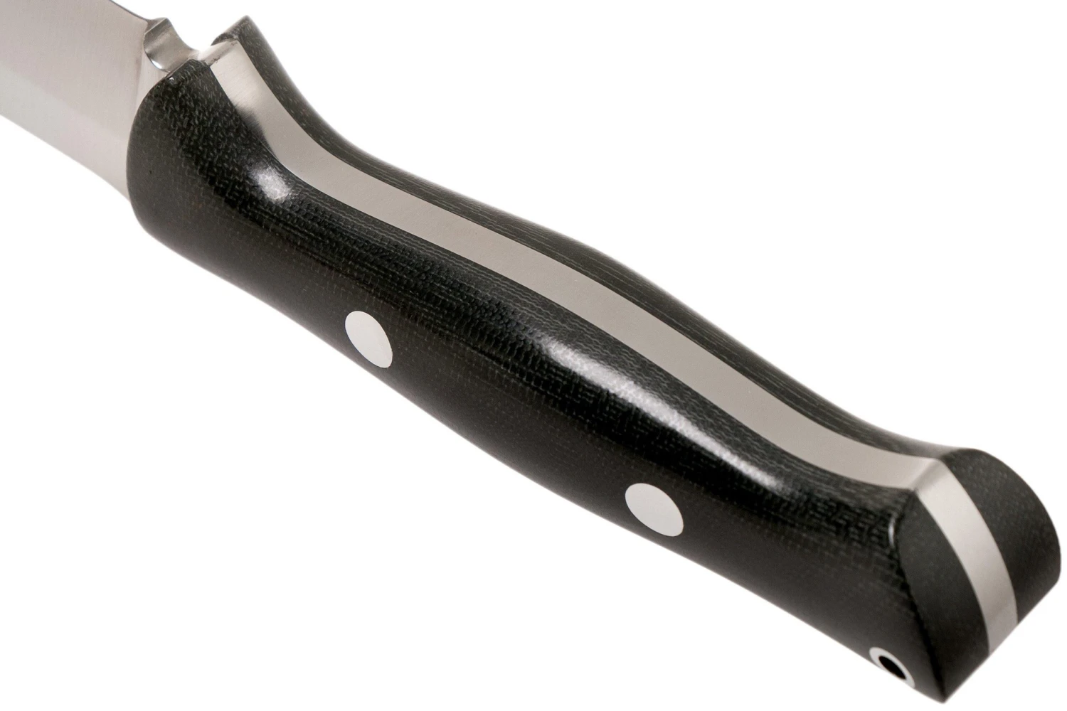 Bark River Bravo 1.2 A2 Black Canvas Micarta Cuchillo De Exterior - Imagen 4