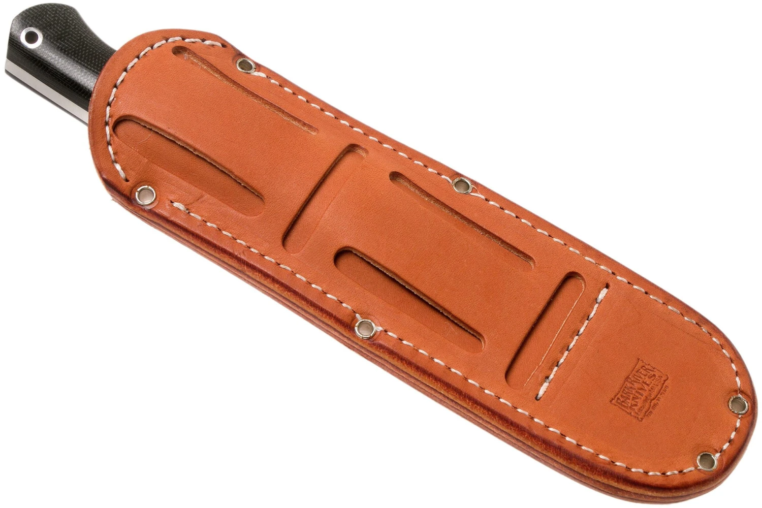 Bark River Bravo 1.2 A2 Black Canvas Micarta Cuchillo De Exterior - Imagen 7