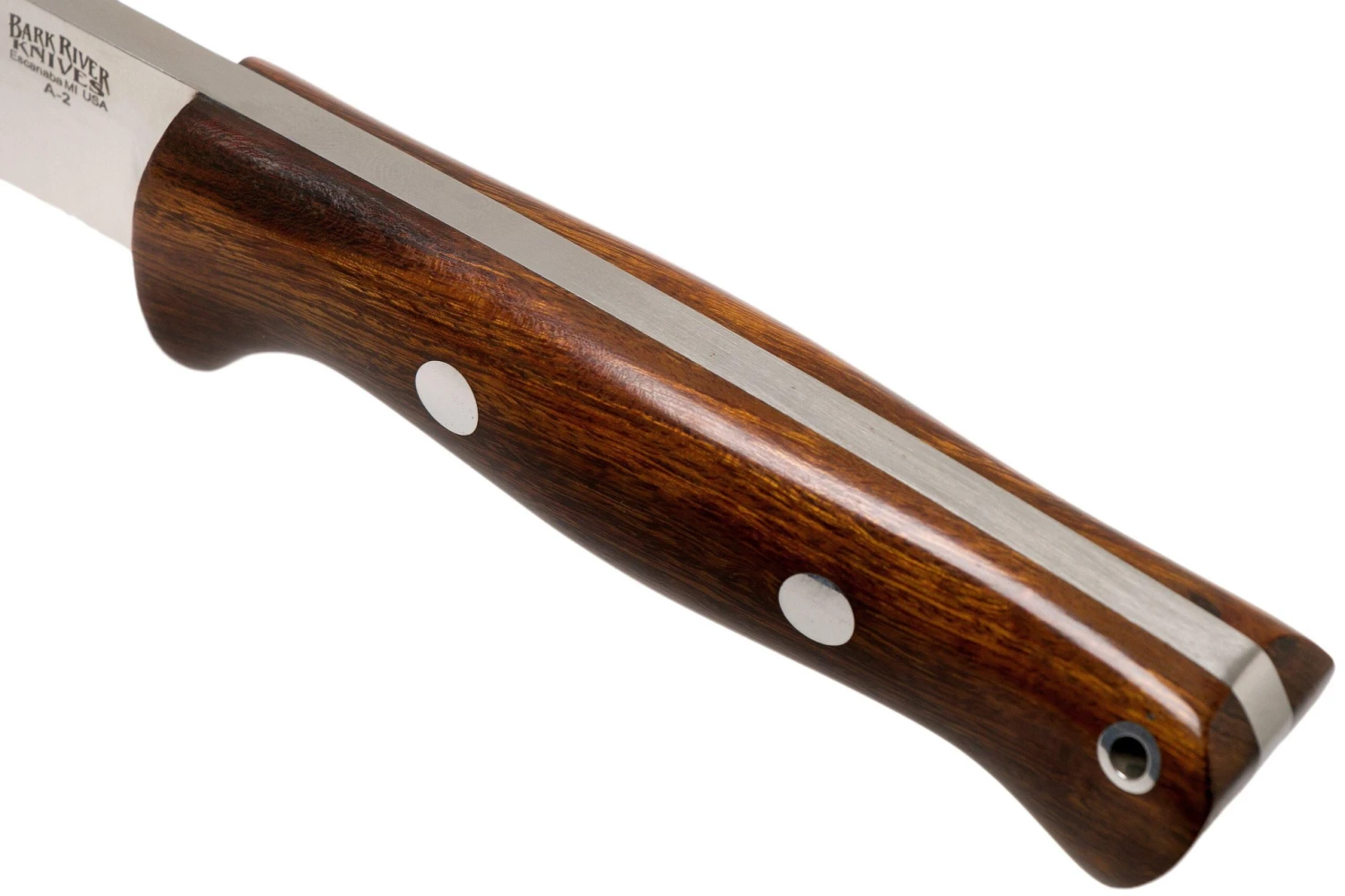 Bark River Bravo 1.2 A2 Desert Ironwood Rampless Cuchillo De Exterior - Imagen 5