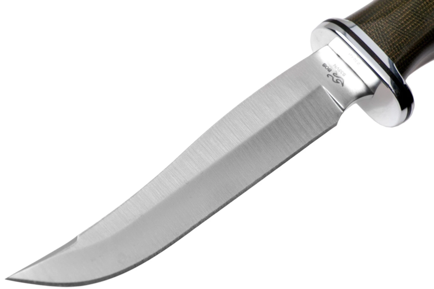 Buck 105GRS1 Pathfinder Pro Green Micarta Cuchillo De Caza - Imagen 3