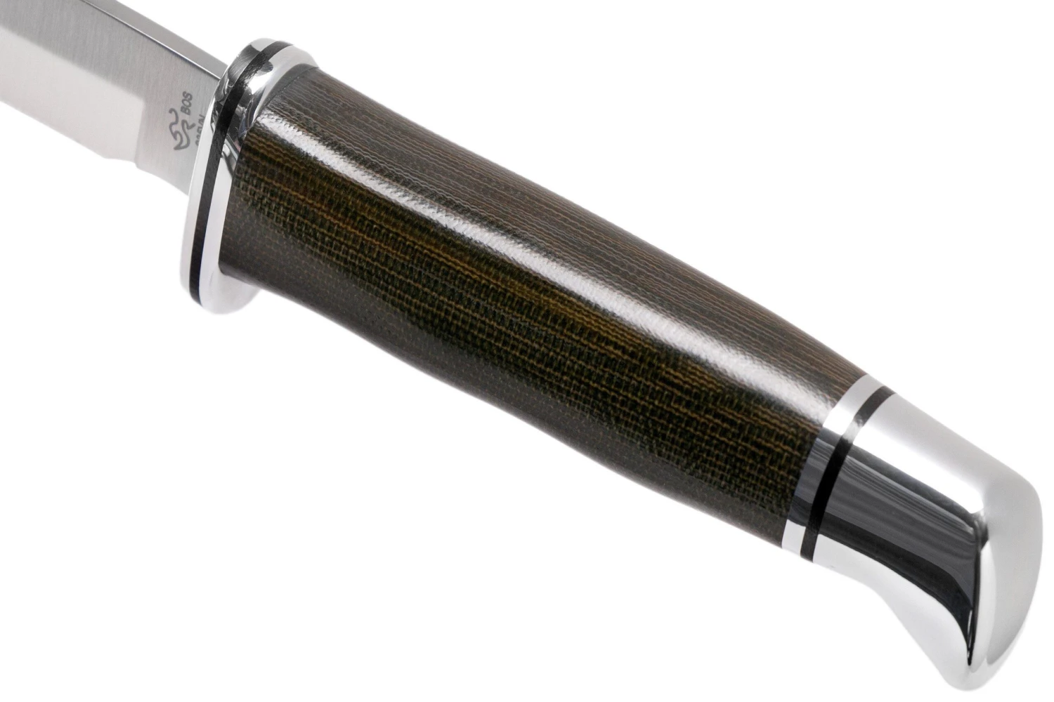 Buck 105GRS1 Pathfinder Pro Green Micarta Cuchillo De Caza - Imagen 5