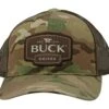 Buck Multi Camo Trucker Cap 89146, Gorra