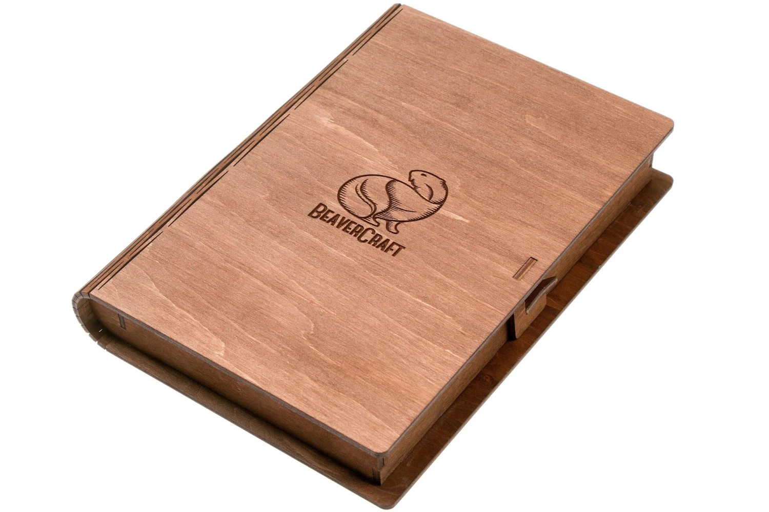 BeaverCraft Spoon Carving Set De 4 S19 Libro, Juego De Tallado De Madera Con Libro De Almacenamiento De Madera - Imagen 4