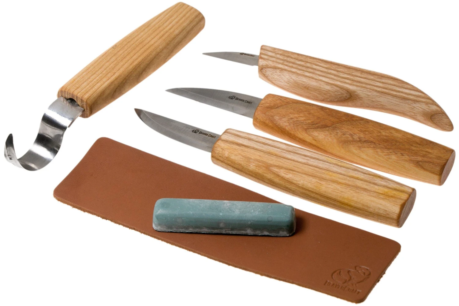 BeaverCraft Spoon Wood Carving Set S48 Juego Para Tallar Madera