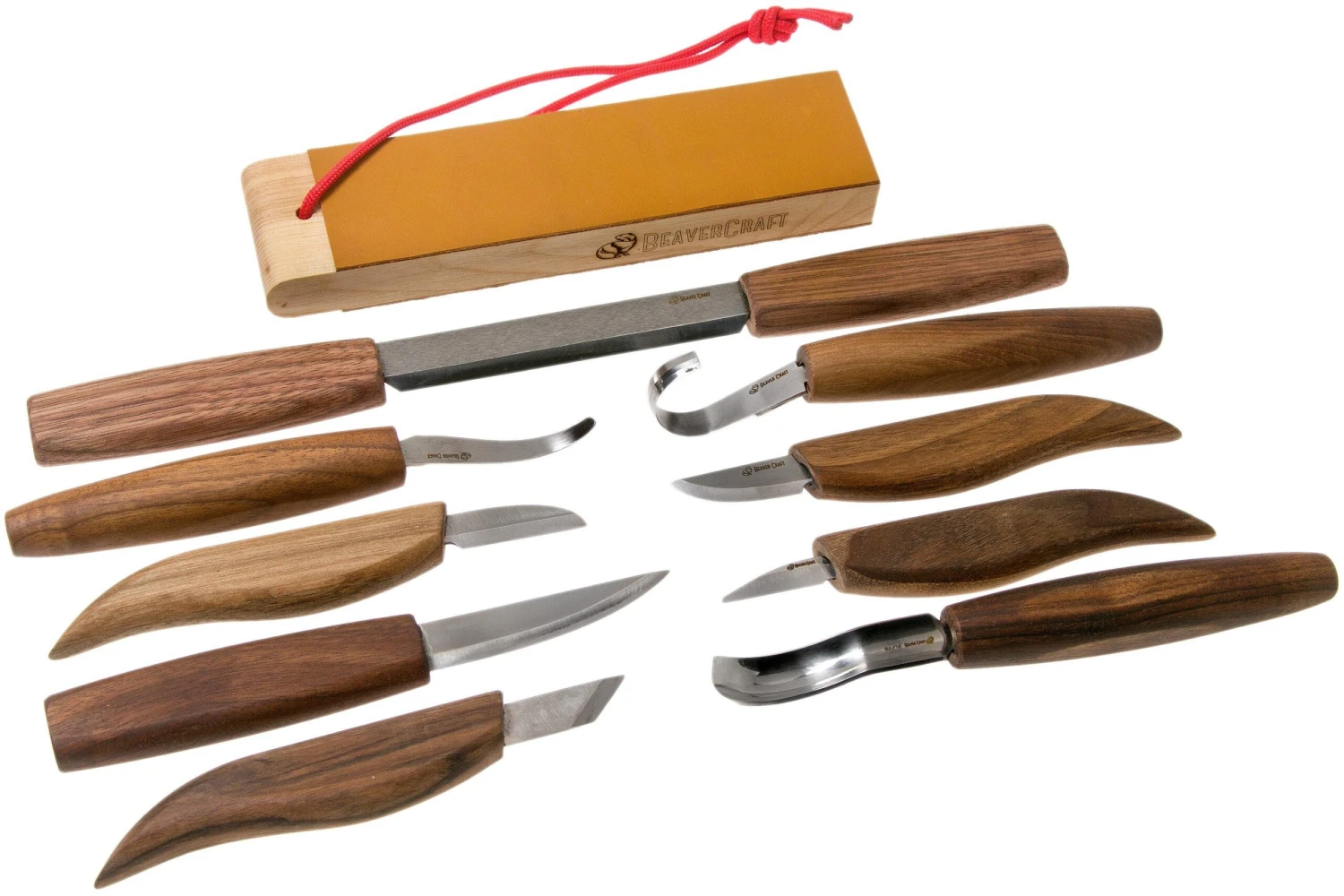 BeaverCraft Deluxe Large Wood Carving Tool Set S50X, Juego Para Tallar Madera - Imagen 2