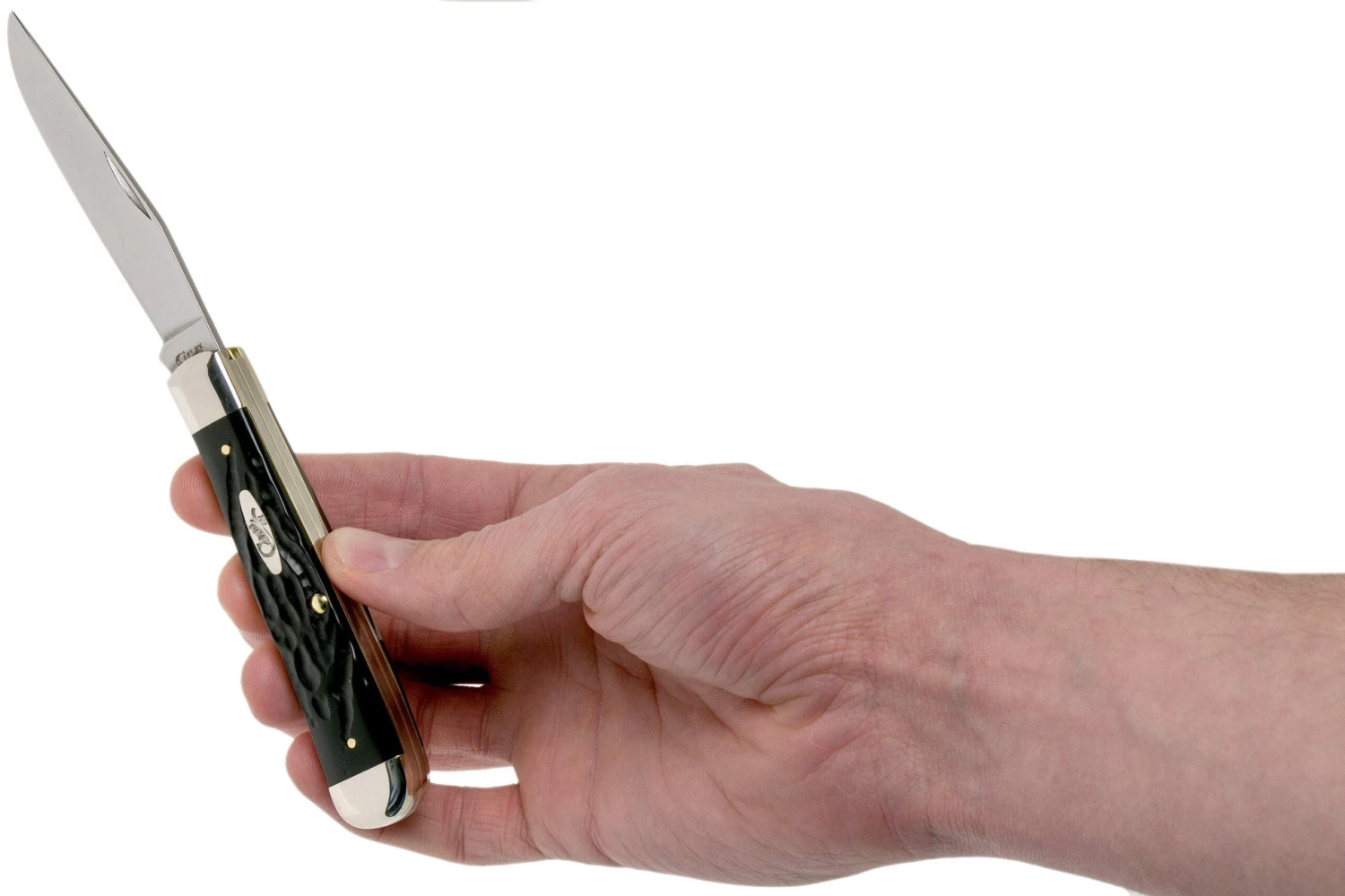 Case Trapper Rough Black Synthetic, 18221, 6254 SS Navaja - Imagen 5