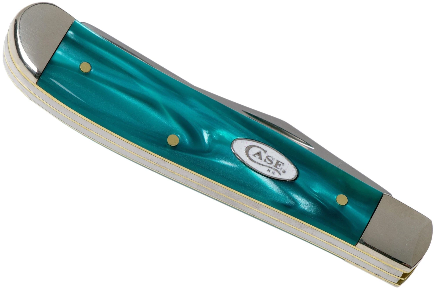 Case Mini Trapper Aqua Kirinite SparXX, 18587, 10207 SS Navaja - Imagen 4