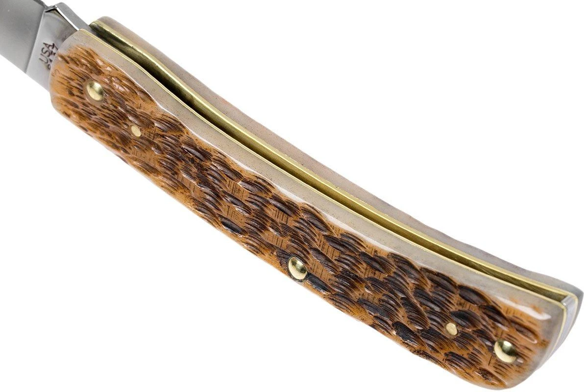 Case Sod Buster Jr Amber Jigged Bone, 245 6137 SS Navaja - Imagen 5