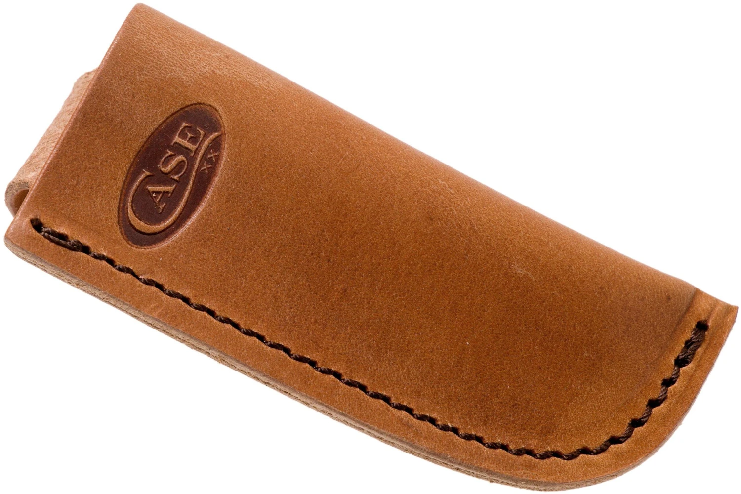 Case Large Brown Leather Sheath 50289 Open Top Funda De Cinturón