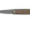 Civivi Lumi C20024-5 Brown Micarta, Navaja, Justin Lundquist Design