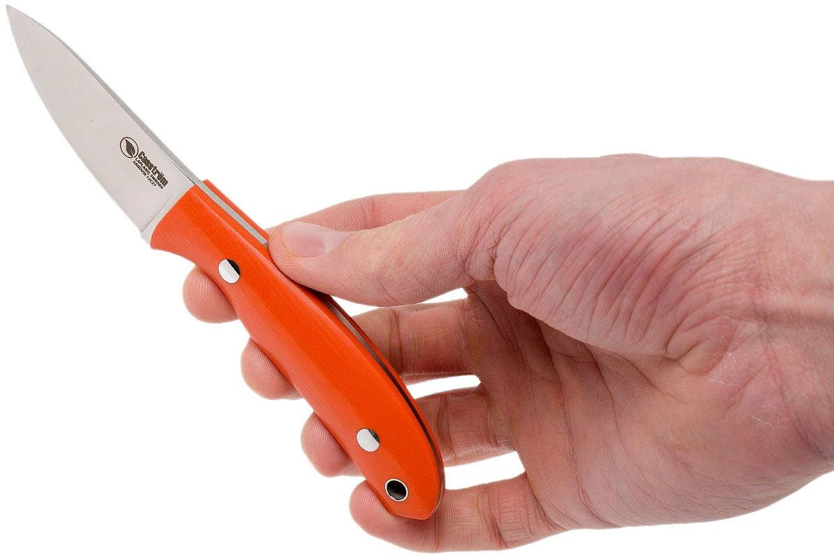 Casström Safari Orange G10 Cuchillo De Caza 10630, Alan Wood Design - Imagen 7