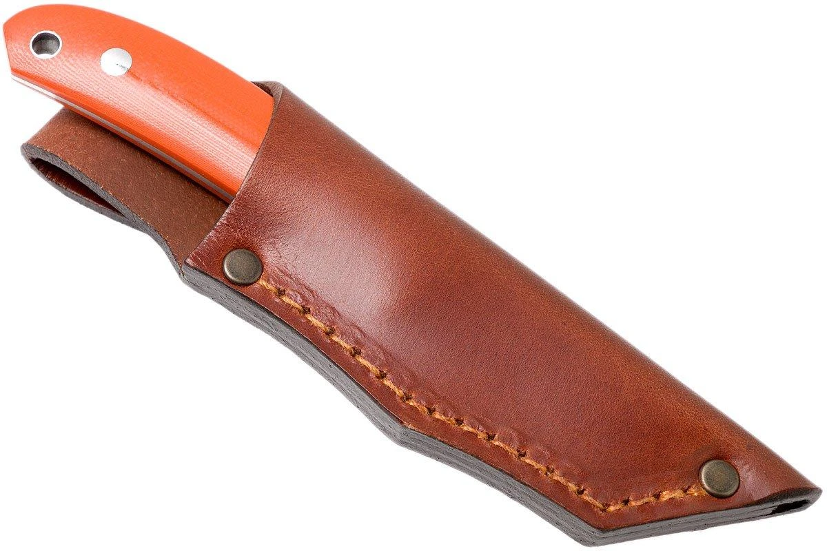 Casström Safari Orange G10 Cuchillo De Caza 10630, Alan Wood Design - Imagen 8