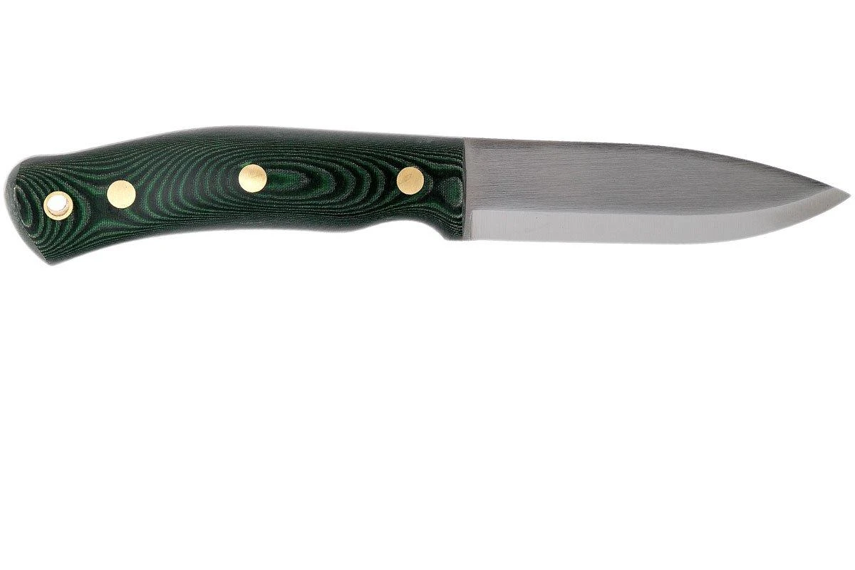 Casström No. 10 Swedish Forest Knife Green Micarta, K720 Scandi Grind 13103 - Imagen 2