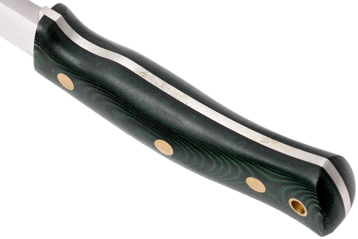 Casström No. 10 Swedish Forest Knife Green Micarta, K720 Scandi Grind 13103 - Imagen 4