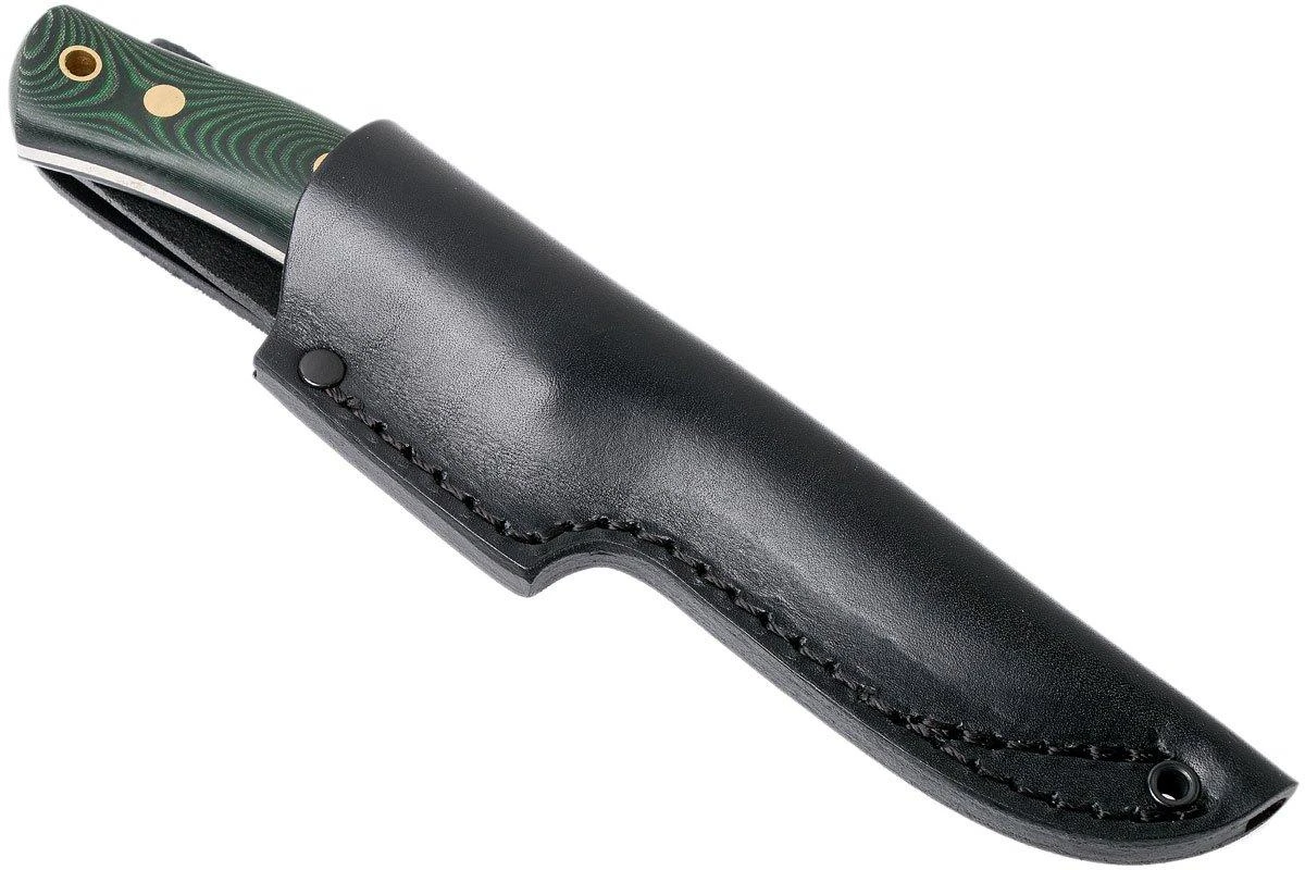 Casström No. 10 Swedish Forest Knife Green Micarta, K720 Scandi Grind 13103 - Imagen 7