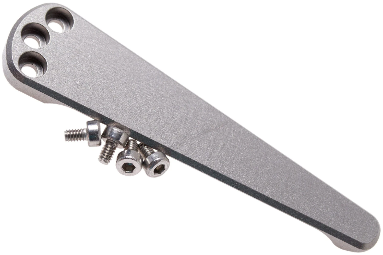 Daily Customs 3H Pocketclip Plain, Titanium P10012524